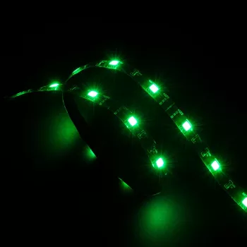 Akasa Vegas AK-LD02-05GN zelený LED pásek pro PC skříň - 50cm, 30 LED, SMD 5050, 12V DC, Molex