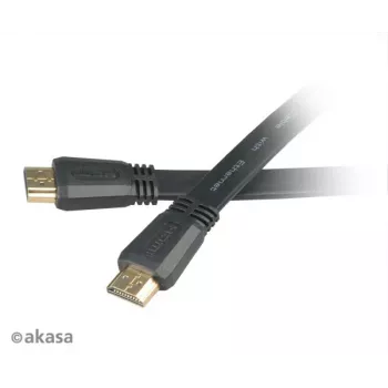 Akasa HDMI 2m High Speed HDMI kabel s Ethernetem 10,2 Gbit/s 4K 3D černý