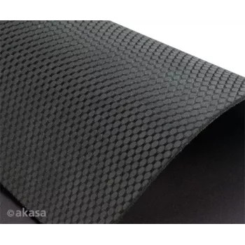 Akasa AK-MPD-03YL vzorovaná gumová podložka pod myš pro hraní - žlutá/černá, 320x270x3mm
