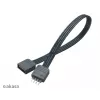 Akasa AK-CBLD01-20BK Flexa RGB LED Extension Cable 0.2m Black