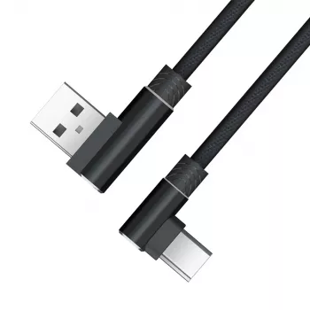 Akasa AK-CBUB39-10BK USB 2.0 kabel – USB-A na USB-C – 1 m – černý