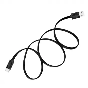 Akasa AK-CBUB43-10BK USB 2.0 kabel – USB-C na USB-A – 1 m – černý
