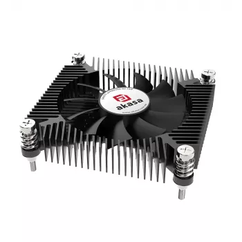Akasa KS7 Intel LGA 1200/115X low profile chladič CPU, výška 16 mm, šrouby a backplate
