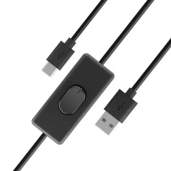 Akasa AK-CBUB57-15BK USB 2.0 kabel – USB-A na USB-C – 1,5 m – černý