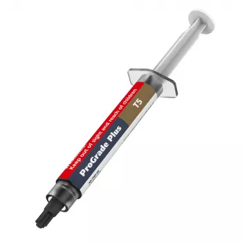 Akasa T5 Pro-Grade+ tepelná pasta – 5,2 W/m·K – šedá – 0,04 °C/W – 2,6 g/cm³ – -50 až 250 °C