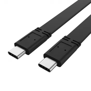 Akasa AK-CBUB60-10BK USB-C na USB-C kabel 1 m USB 3.2 Gen 2x2 20Gbps černý