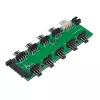Rozbočovač ventilátorového konektoru PWM Akasa FLEXA FP10H 1 na 10 s 30cm kabelem