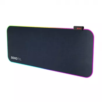 AKASA SOHO RXL RGB herní podložka pod myš - 78x30cm - 4mm silná - černá