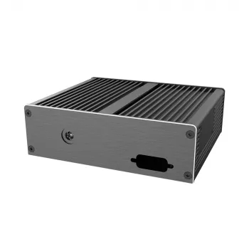 Akasa Ashton T ASUS Tinker Board 3N SBC pouzdro s Dual Single LAN porty, bez ventilátoru, černý hliník