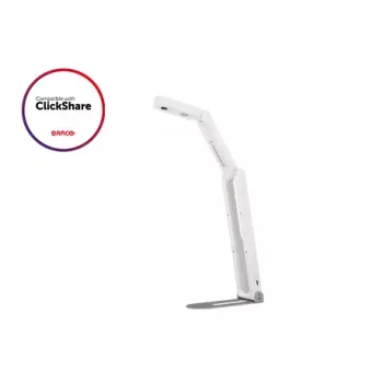 HD/2K USB dokumentová kamera Lumens DC-F20, 5-MP snímač, 1920 x 1080 při 30 fps, snímací plocha 453 x 340 mm (A3), 16x digitální celkový zoom, integrovaný mikrofon