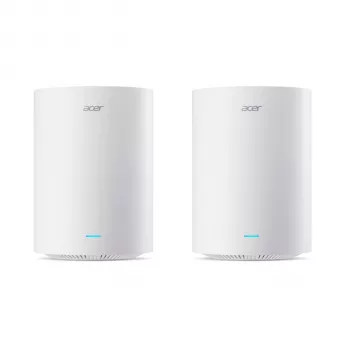 Mesh router Acer Ovia T360 WiFi 6 AX3600, dvojbalení (2 jednotky) - bílý