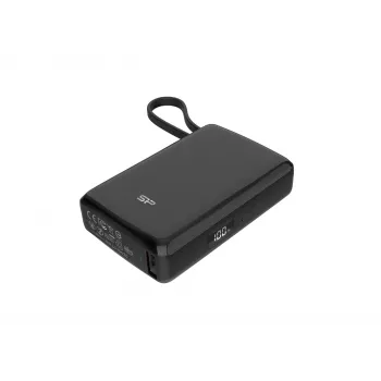 Silicon Power CP10 10000mAh PD USB-A 2xUSB-C power banka, černá