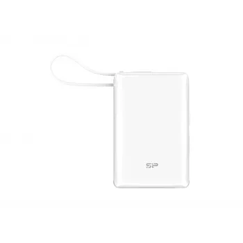 Silicon Power CP10 10000mAh PD USB-A 2xUSB-C power banka, bílá