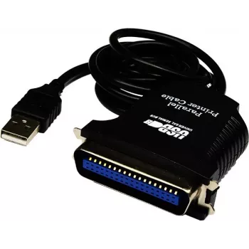 Adaptérový kabel Exsys EX-1300-2 USB na paralelní port - 1m - černý