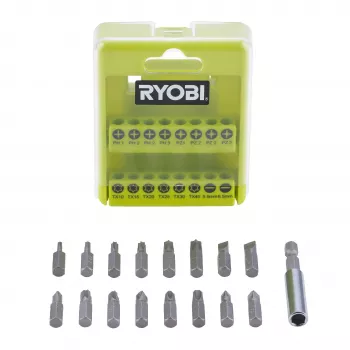 Ryobi RAK17SD 17dílná sada bitů do šroubováku