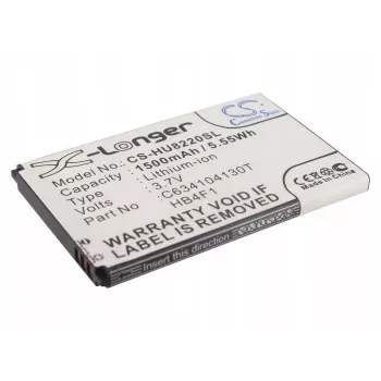 Náhradní akumulátor CAMERON SINO BL161 HB4F1 HWBAF1 BLT005 pro Huawei U8230 Lenovo A1 (CS-HU8220SL) - 1500 mAh 3,7 V Li-ion