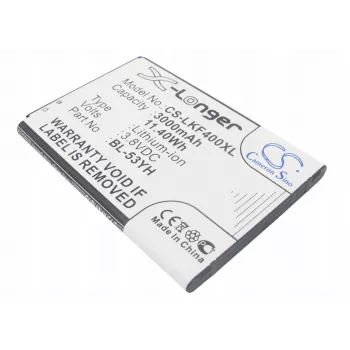 Náhradní akumulátor Cameron Sino BL-53YH pro LG G3 (3000 mAh)