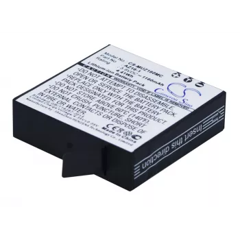CAMERON SINO náhradní baterie AZ16-1 / AZ16 pro Xiaomi Yi 4K / 4K+ / Lite akční kameru - 1400mAh 3,85V Li-ion (CS-MUZ160MC)