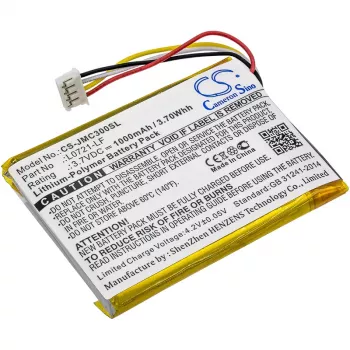 Náhradní baterie Cameron Sino pro JBL Clip 3, Clip 3AN, Clip 3SAND (L0721-LF / CS-JMC300SL) - 1000mAh 3,7V Li-Po