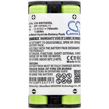 Baterie Cameron Sino BP-HP800-11 pro Sony MDR-RF995 MDR-RF995RK WH-RF400 CS-SRF955SL