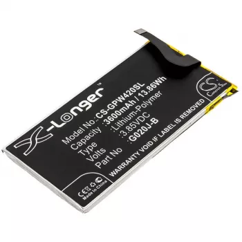 Baterie CAMERON SINO typ G020J-B pro Google Pixel 4 XL 4XL G020P 3600mAh / CS-GPW420SL