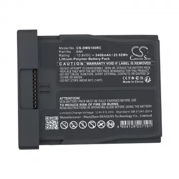 CAMERON SINO baterie pro DJI RoboMaster S1, 2400mAh, 10,8V, Li-ion, černá