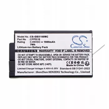 Cameron Sino baterie pro GoPro Max 2, 1800mAh, Li-ion, náhrada CPBB1B