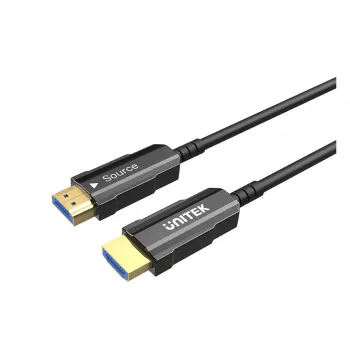UNITEK C11072BK-30M HDMI 2.0 aktivní optický kabel 4K 60Hz 30m černý