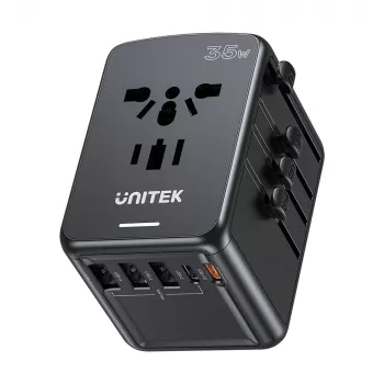 UNITEK Riad EU/US/UK/AUS PD 35W cestovní nabíječka