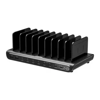 UNITEK 10portová nabíjecí stanice USB-C & USB-A 240W