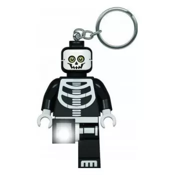 Přívěšek na klíče LEGO LGL-KE137 s kostrou a svítilnou