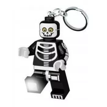 Přívěšek na klíče LEGO LGL-KE137 s kostrou a svítilnou