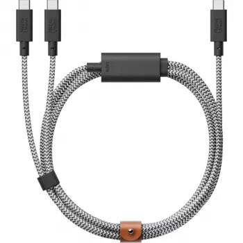 Kabel Native Union Belt Cable 140W USB-C na USB-C 2 m Zebra