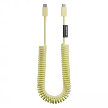 Kabel Native Union Pop USB-C na USB-C 2,4 m 60 W Lemon