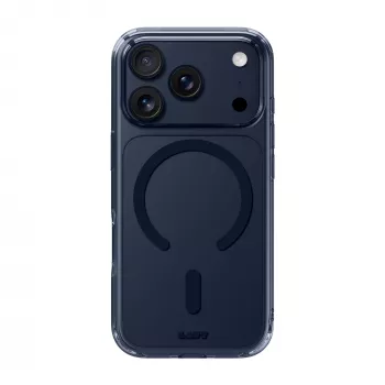 Pouzdro LAUT Crystal Fluro pro iPhone 17 Pro, Clear Midnight, kompatibilní s MagSafe