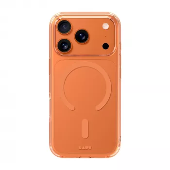 Pouzdro Laut Crystal Fluro pro iPhone 17 Pro Max, Clear Bronze, kompatibilní s MagSafe