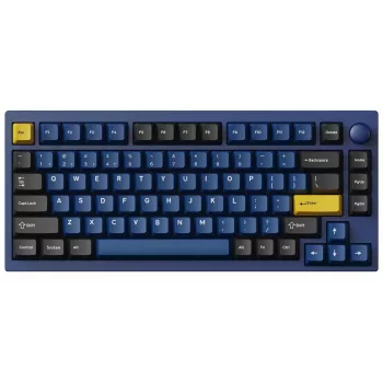 Mechanická klávesnice Keychron P1P-O1 75% Lemokey Super Red Switch Navy Blue