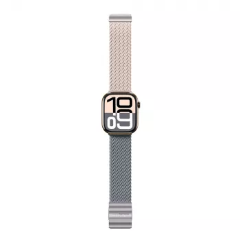 AMAZINGTHING Blend Band 2-Pack Watch Strap Set for Apple Watch 42mm - Pink-Grey / Pink