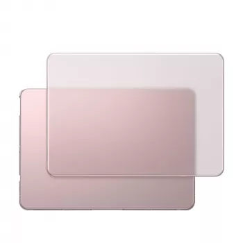 Pevné pouzdro AMAZINGTHING Titan pro MacBook Neo 13 – růžové