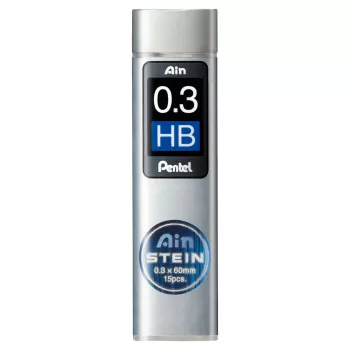 Náplň do mikrotužky Pentel AinStein HB 0,3 mm šedá 15 tuh