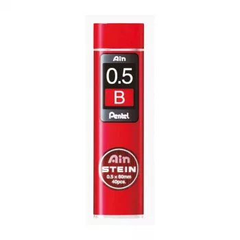 Náplň do mikrotužky Pentel C275-BO Super Hi-Polymer červená 0,5 mm 40 tuh v krabičce