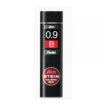 Náplň do mikrotužky Pentel C279-BO Super Hi-Polymer 0,9 mm B černá 36 tuh v krabičce
