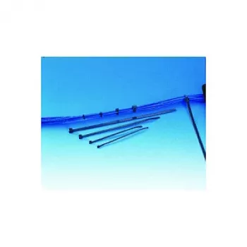 HellermannTyton T30LL Cable Tie - Polyamide 6.6 - Black - 290 mm x 3.5 mm - 100 Pack