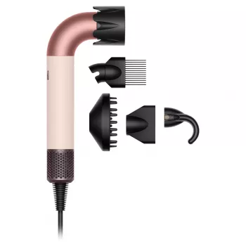 Dyson Supersonic R Curly+Coily fén pastelově růžový / rose gold