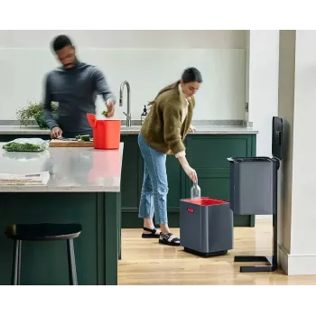 Odpadkový koš Joseph Joseph Totem 60 l šedý