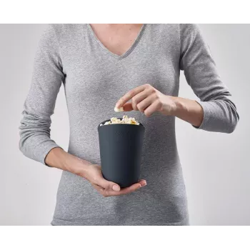 Sada na přípravu popcornu v mikrovlnné troubě Joseph Joseph M-Cuisine, 2dílná, oranžová