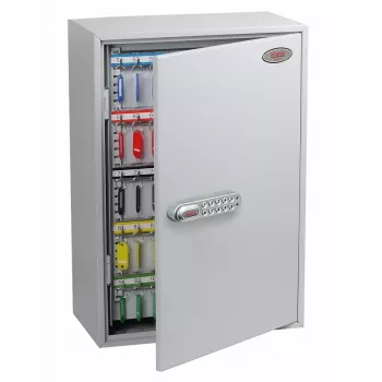 Klíčový trezor Phoenix Safe KC0605E - šedý - 300 háčků - elektronický zámek - 380 x 205 x 550 mm
