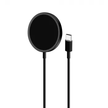 PURO Magnetico MagSafe bezdrátová nabíječka 1m černá
