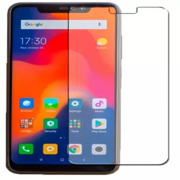 Evelatus Xiaomi Redmi Note 6 Pro 0.33 mm Flat Clear Tempered Glass Screen Protector with Japan Glue Anti-Static