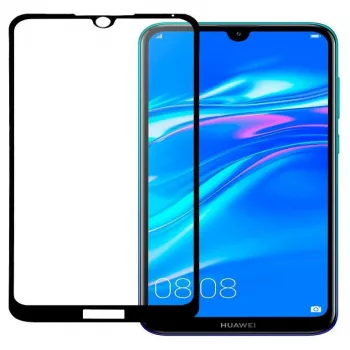 Ochranné sklo Evelatus pro Huawei Y5 2019 2.5D Full Cover Japan Glue Glass Anti-Static
